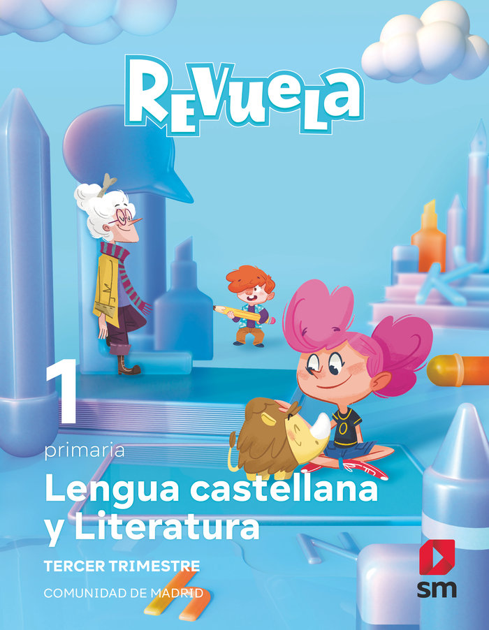 LENGUA CASTELLANA 1ºEP TRIMESTRE MADRID REVUELA 24